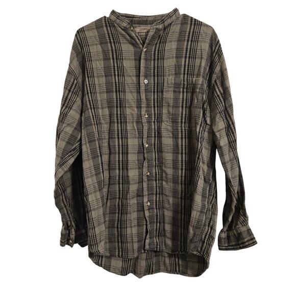 Bogari Studio Plaid Button Down Shirt Size XL Men’s Women’s Casual Long Sleeve - Picture 1 of 6